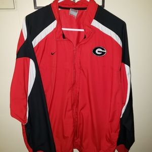 Georgia Bulldogs Nike Windbreaker